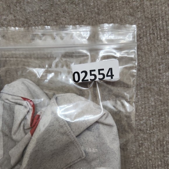 CALLAWAY OPTI-DRI GOLF Polo Shirt Mens L Gray Red Striped Moisture Wicking - Picture 7 of 7